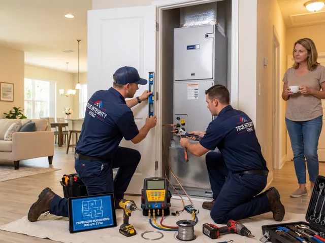 AC Installation service from True Integrity HVAC